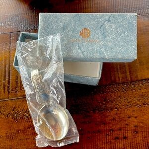 WEB Silver Company Vintage Silver Baby Spoon